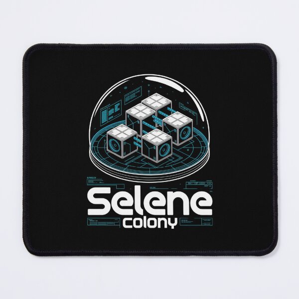 Item preview, Selene Colony — Modular Lunar Base Dome Isometric Blueprint Space Tee V5 designed and sold by DarylWelsh2024.