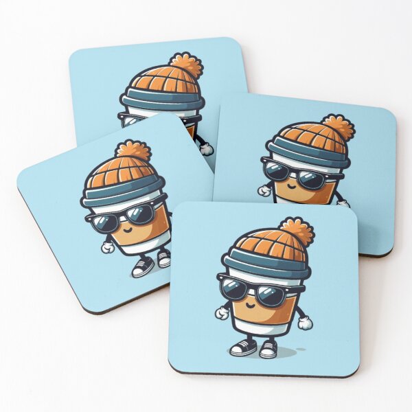 Item preview, Cool Coffee Cup – Playful Character Design designed and sold by Dogandesighn.