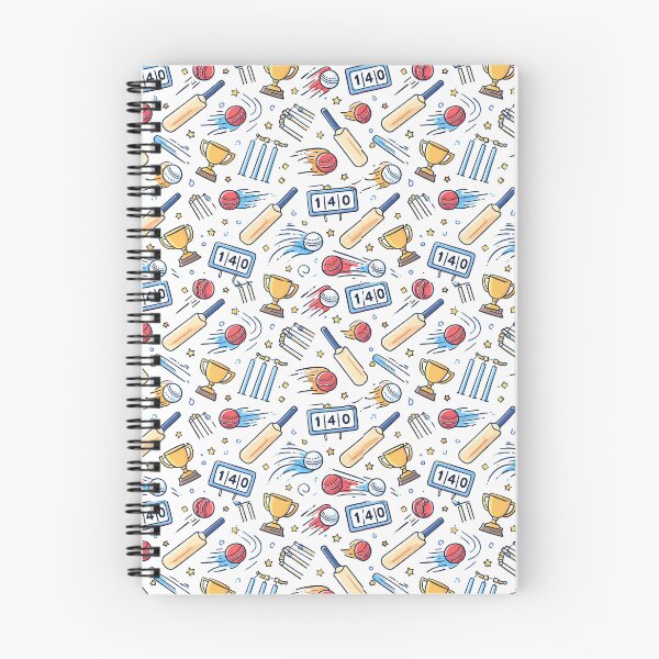 Item preview, Cricket Doodle Pattern | Sports Seamless Design | Cricket Lover Gift Idea designed and sold by MeghDesigns.