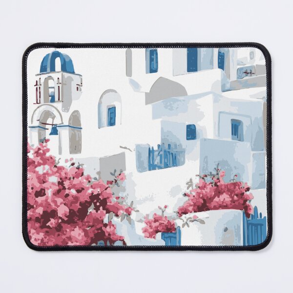 Item preview, Milos Greece Travel Art Vintage Poster designed and sold by FestivityFinds.
