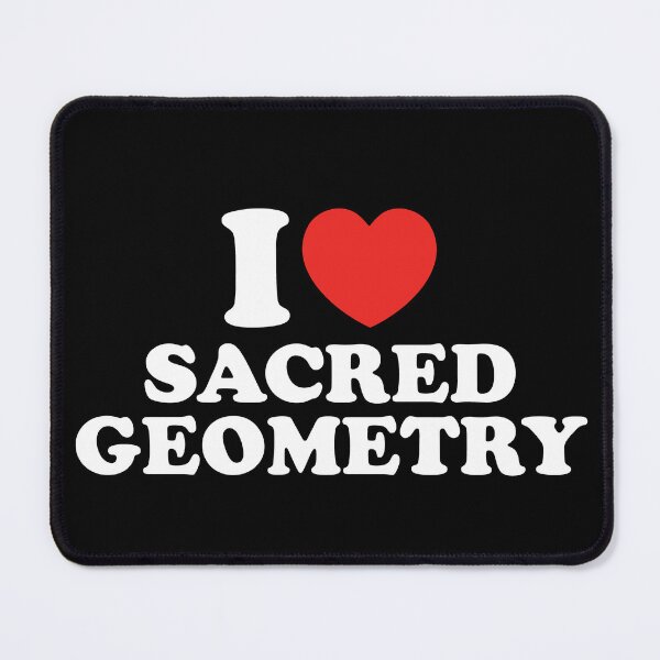 Item preview, I Love Sacred Geometry designed and sold by shitpostee.
