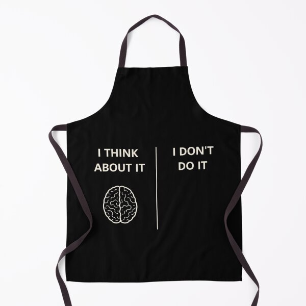 Item preview, I Think About It I Don’t Do It Shirt – Funny Overthinking vs Action Design designed and sold by Tropivaro.