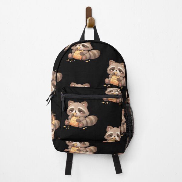 Item preview, 2AM Snack Raccoon | Cute Kawaii Aesthetic | Relatable Late Night Mood Design designed and sold by The Mood Index.
