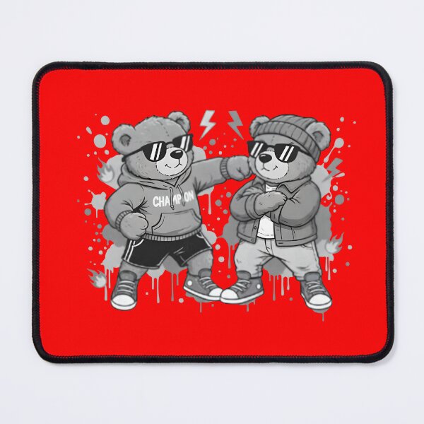 Item preview, Graffiti Bears: Punching Champion vs. Beanie Dude designed and sold by Mary Ney.