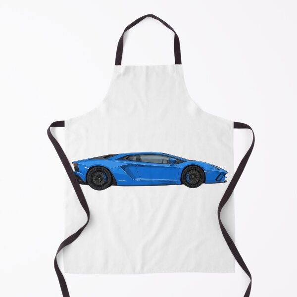 Item preview, Blue Supercar Side View Vector Art designed and sold by NikksGarage.
