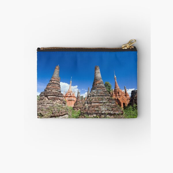 Item preview, ‘sunken’ stupas of Sagar, Inle Lake, Myanmar designed and sold by kytefoto.