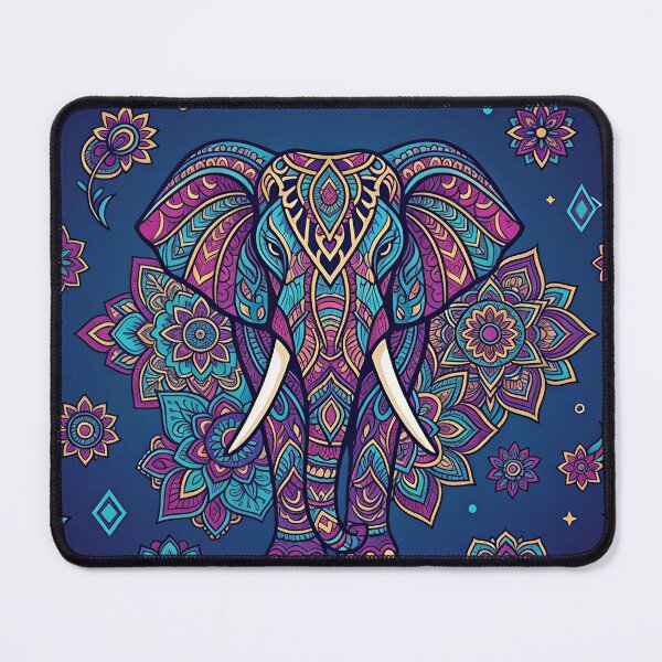 Item preview, Intricate Boho Mandala Elephant Indian Art designed and sold by Yogeshrock.