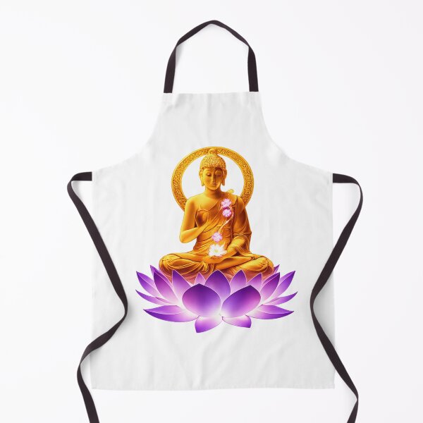 Item preview, Golden Buddha Lotus Spiritual Meditation Design designed and sold by Gezonde-Voeding.