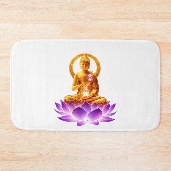 Item preview, Golden Buddha Lotus Spiritual Meditation Design designed and sold by Gezonde-Voeding.