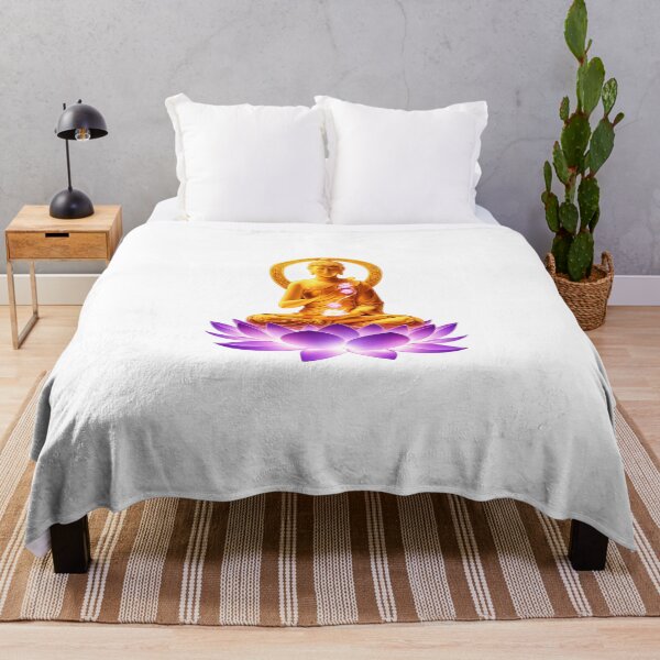 Item preview, Golden Buddha Lotus Spiritual Meditation Design designed and sold by Gezonde-Voeding.