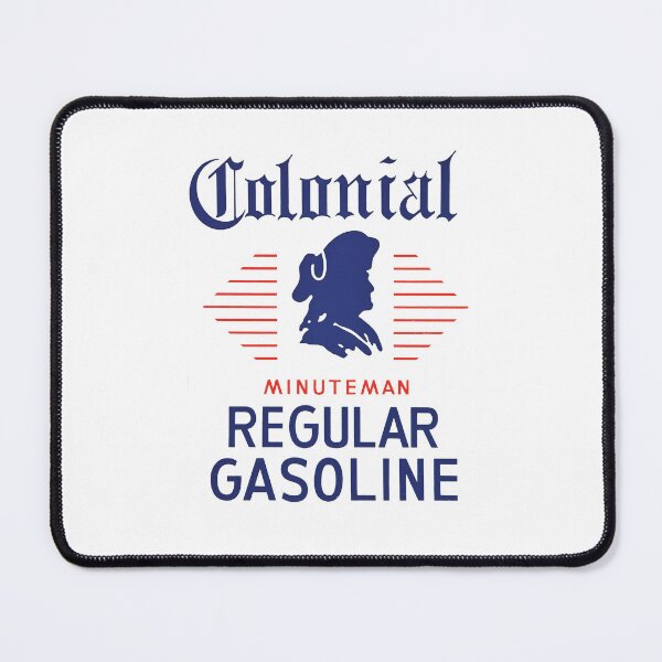 Item preview, Vintage Colonial Minuteman Gasoline designed and sold by QuayTradingCo.