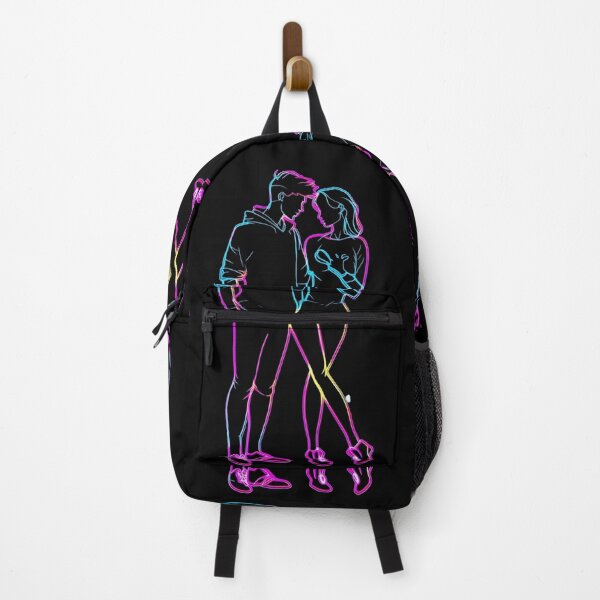 Item preview, Minimalist Neon Couple Outline - Aesthetic Line Art designed and sold by DesertFlowArt.
