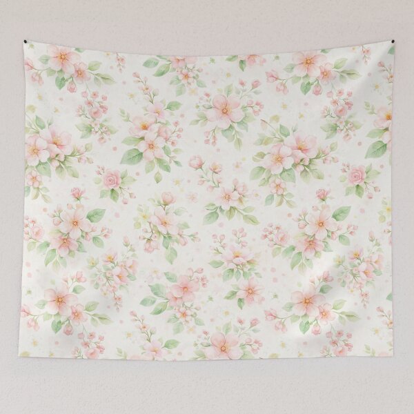 Item preview, Soft Floral Pattern – Pink Cherry Blossom Aesthetic Design designed and sold by AureliasDesignStudio.