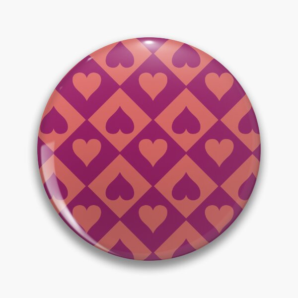 Item preview, Pink and Purple Heart Pattern designed and sold by The Innocent Ghost Project.