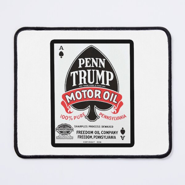 Item preview, Vintage Penn Trump Motor Oil designed and sold by QuayTradingCo.