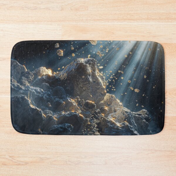 Item preview, Asteroid Field Sunlight Space Scene designed and sold by QuantumDrift.
