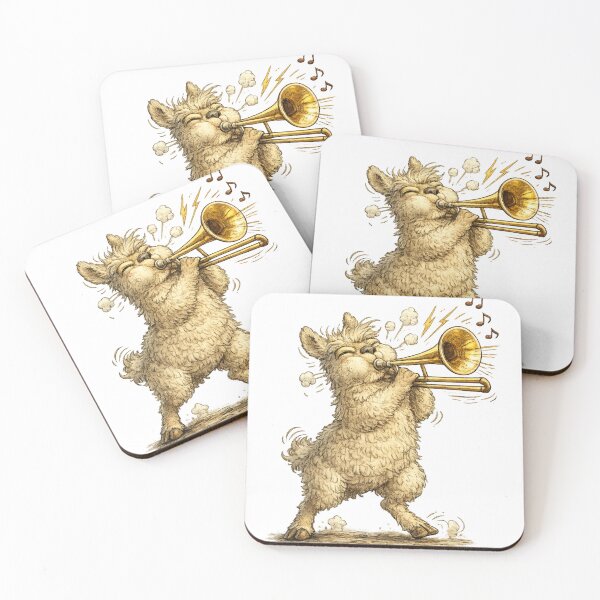 Item preview, Llama Trumpet Player designed and sold by photoparadise22.