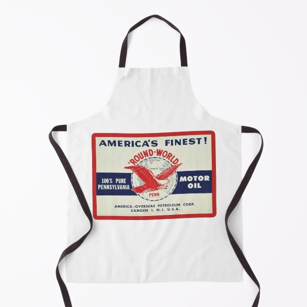 Item preview, Vintage Round World Pennsylvania Motor Oil designed and sold by QuayTradingCo.