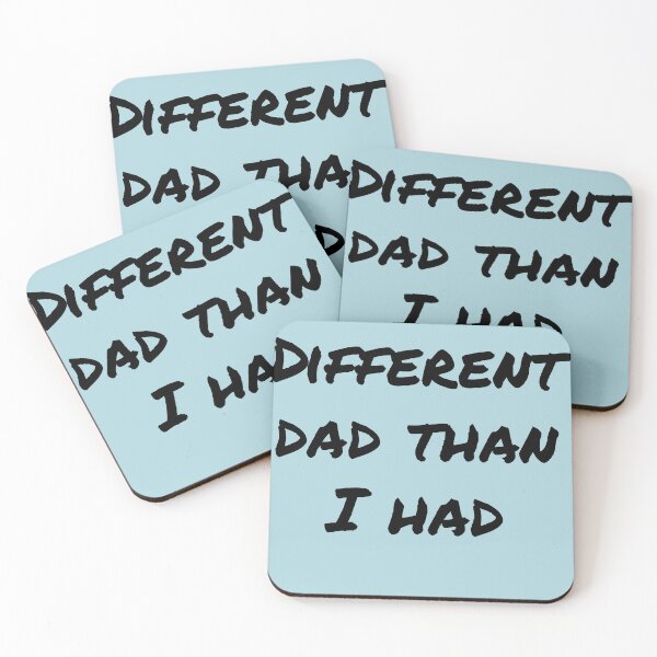 Item preview, Different Dad Than I Had – Breaking Generational Cycles Fatherhood Quote designed and sold by Creations by lyne.