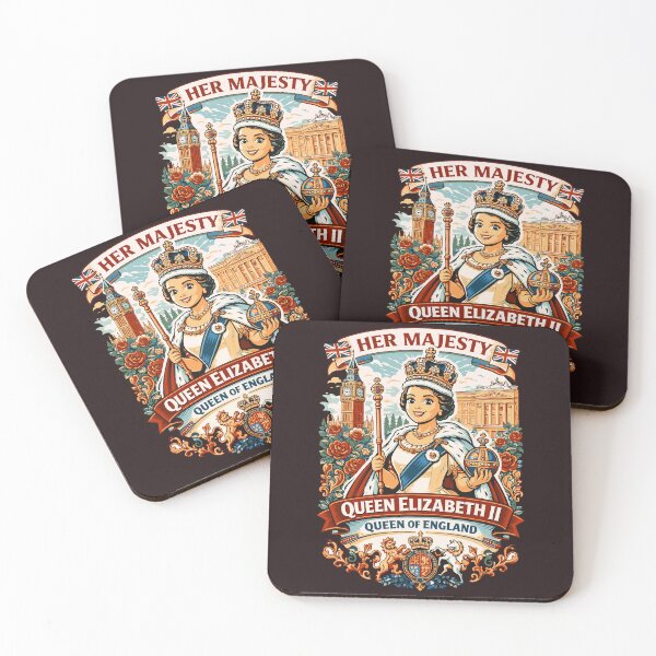 Item preview, Queen Elizabeth II Her Majesty – Retro British Royalty Pop Art Sticker designed and sold by Teeseas Wave.