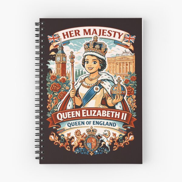 Item preview, Queen Elizabeth II Her Majesty – Retro British Royalty Pop Art Sticker designed and sold by Teeseas Wave.