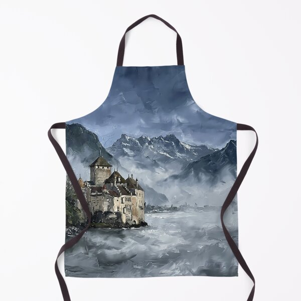 Item preview, Misty Castle At Deep Blue Lake designed and sold by Vista Atelier.