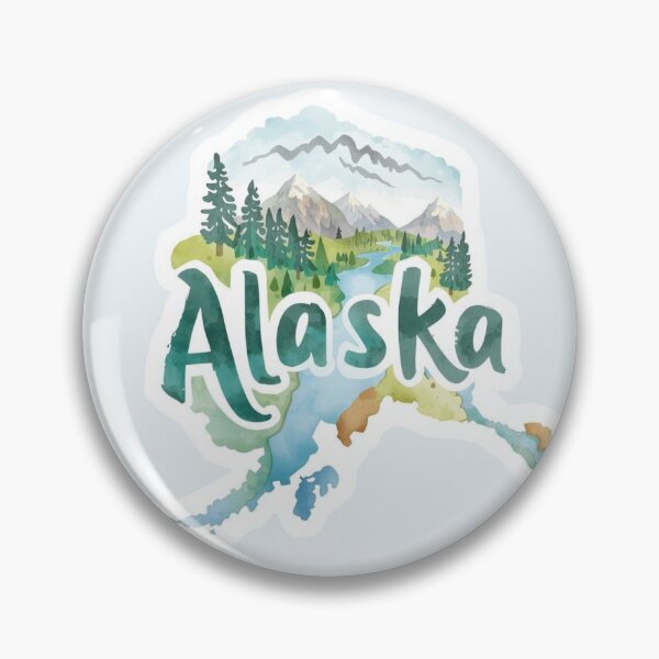 Item preview, Alaska Wold North Landscape designed and sold by PamLeeDesign.