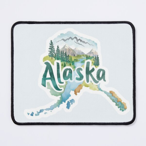 Item preview, Alaska Wold North Landscape designed and sold by PamLeeDesign.