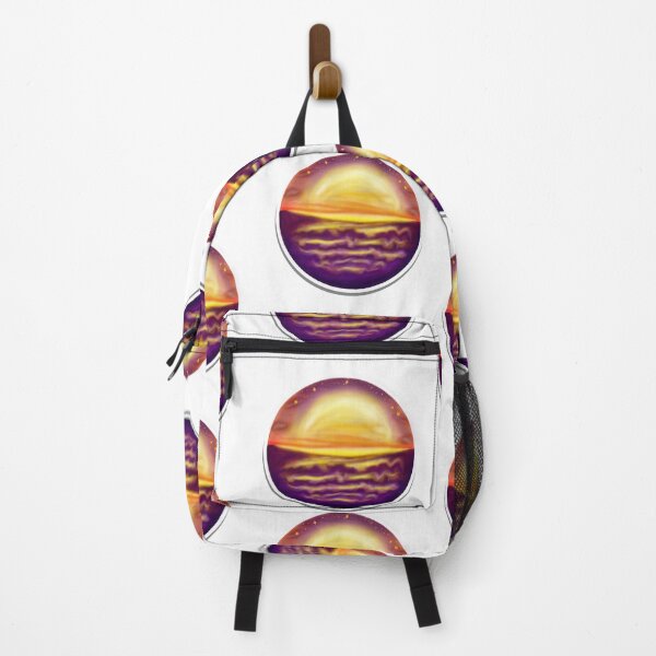 Item preview, • Aetherial Sunset Over Purple Waves designed and sold by Nanadestudio.