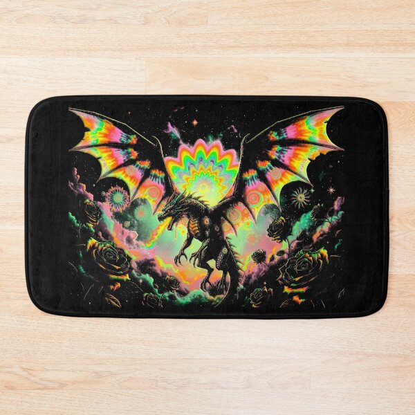Item preview, Acid Dragon in Psychedelic Univers and Space designed and sold by TOTO GUYANA.