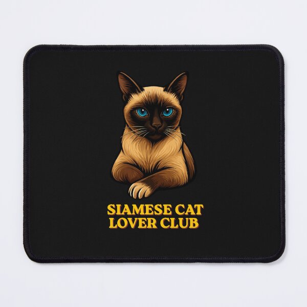 Item preview, Siamese Cat Lover Club Blue Eyes Cat Owner Gift Shirt designed and sold by GigaFactory.