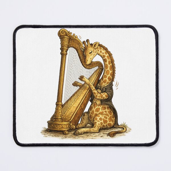 Item preview, Elegant Giraffe Harpist designed and sold by photoparadise22.