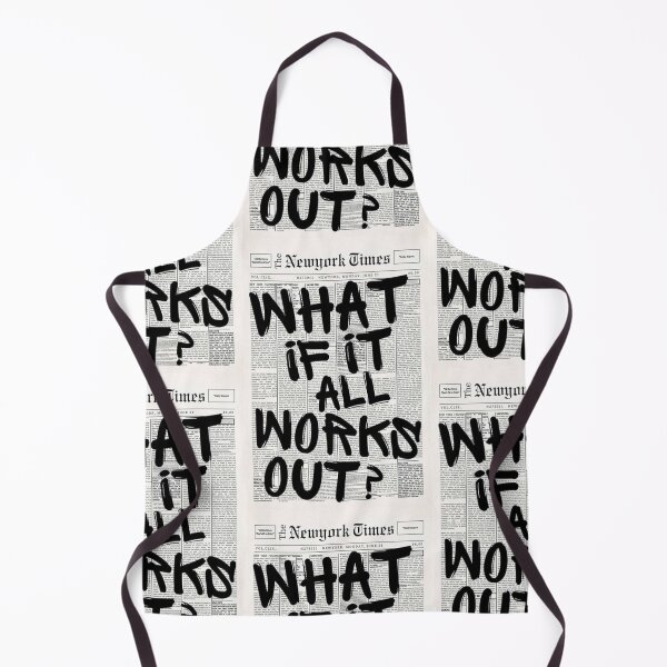 Item preview, What if it all works out? Motivational Quote designed and sold by nicodacap.