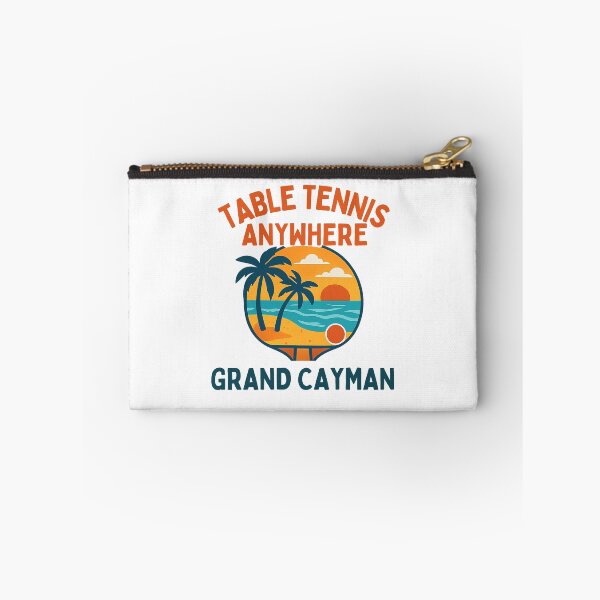 Item preview, Grand Cayman Table Tennis Anywhere Retro Beach Sunset Ping Pong designed and sold by OhMyPingCo.
