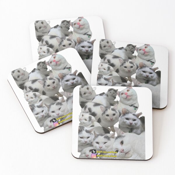 Item preview, Karl Von Carlson The Cat Collage  designed and sold by Cat Haven & Rescue .