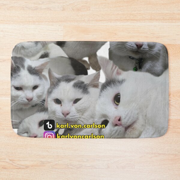 Item preview, Karl Von Carlson The Cat Collage  designed and sold by Cat Haven & Rescue .