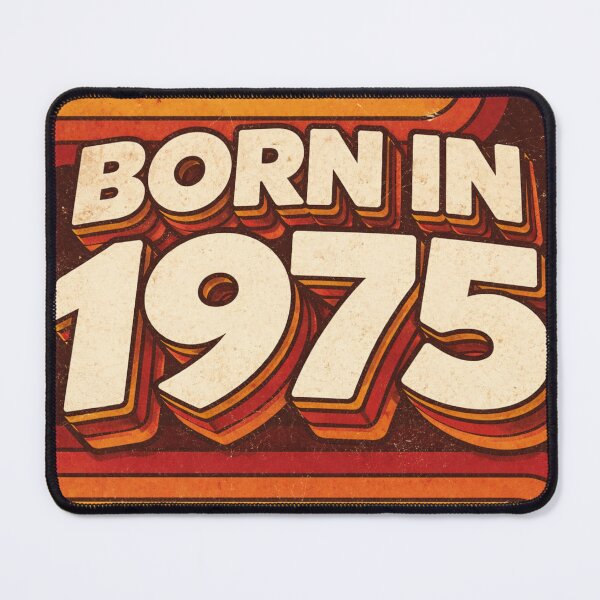 Item preview, Born in 1975 – Retro 70s Vintage Aesthetic designed and sold by mirojurin by AXXISS .