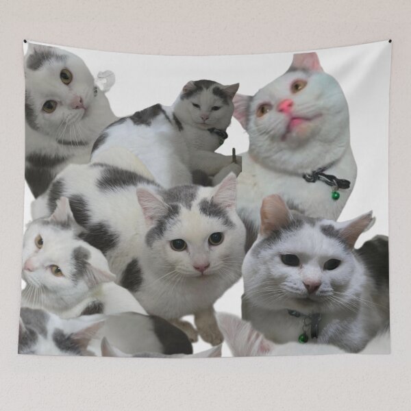 Item preview, Karl Von Carlson The Cat Collage  designed and sold by Cat Haven & Rescue .