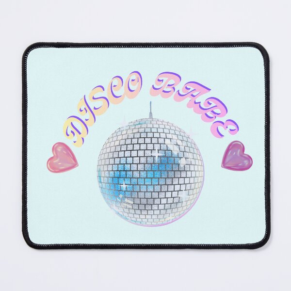 Item preview, Blue Pastel Aesthetic Disco Babe - disco ball designed and sold by Hidden Relic Muse.