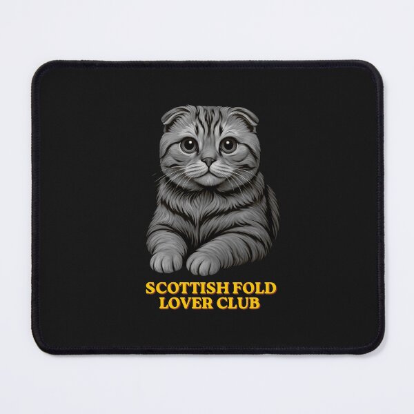 Item preview, Scottish Fold Cat Lover Club Cute Cat Owner Gift Shirt designed and sold by GigaFactory.