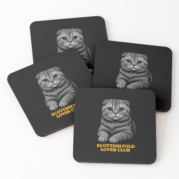 Item preview, Scottish Fold Cat Lover Club Cute Cat Owner Gift Shirt designed and sold by GigaFactory.