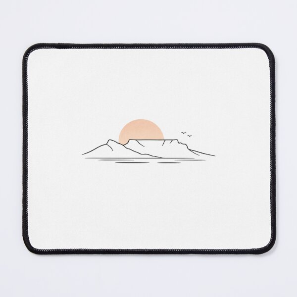 Item preview, Table Mountain: Minimalist Line Art, Cape Town designed and sold by JaegerZA.