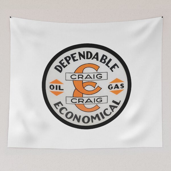 Item preview, Vintage Dependable Craig Gas and Oil designed and sold by QuayTradingCo.