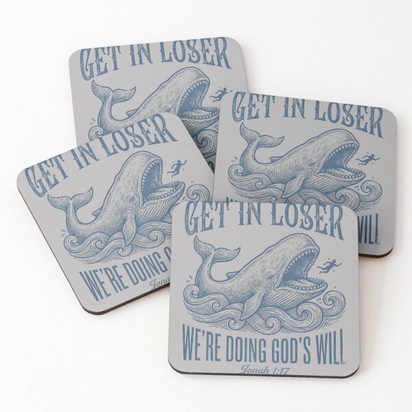 Item preview, Biblical Get in Loser We're Doing God's Will Jonah Verse designed and sold by GreggRoss.