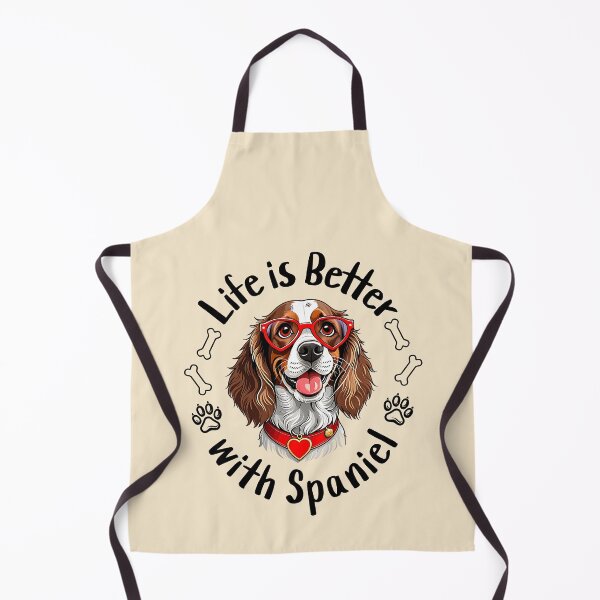 Item preview, Life is Better with a Spaniel - Dog Lover Art. designed and sold by KojourinArt.