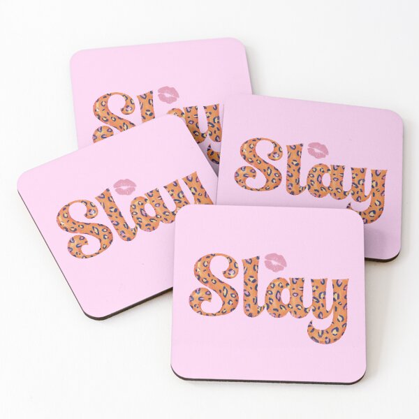 Item preview, Pink Orange Animal Pattern Leopard Slay Retro Graphic designed and sold by art-injoy.