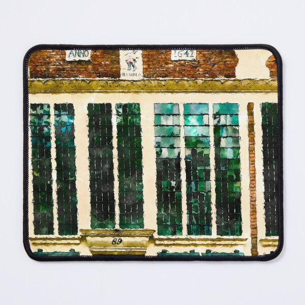 Item preview, Amsterdam, Old windows on Egelantiersgracht Artist's impression designed and sold by Amsterdam-Pan.