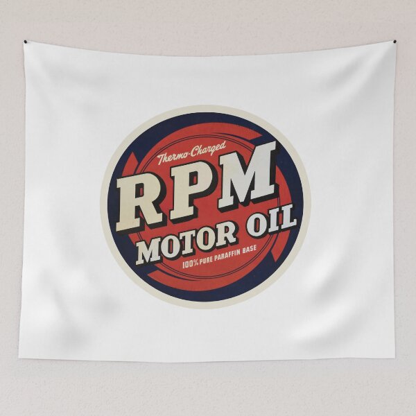 Item preview, Vintage RPM Motor Oil - Thermo Charged designed and sold by QuayTradingCo.