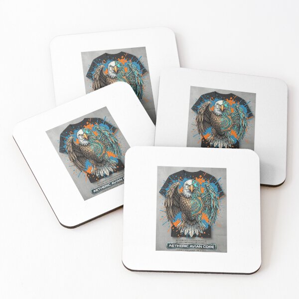 Item preview, Cybernetic Patriot: Aetheric Avian Core Eagle Design designed and sold by AuraGraphixCo.