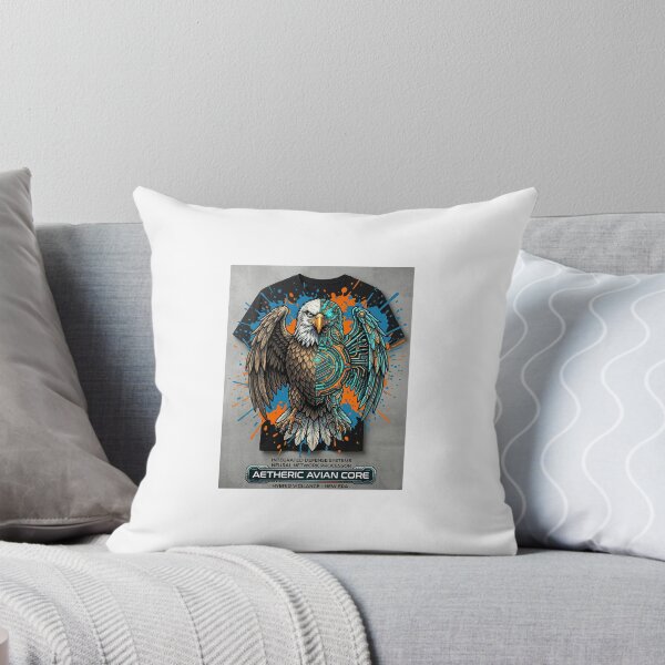 Item preview, Cybernetic Patriot: Aetheric Avian Core Eagle Design designed and sold by AuraGraphixCo.